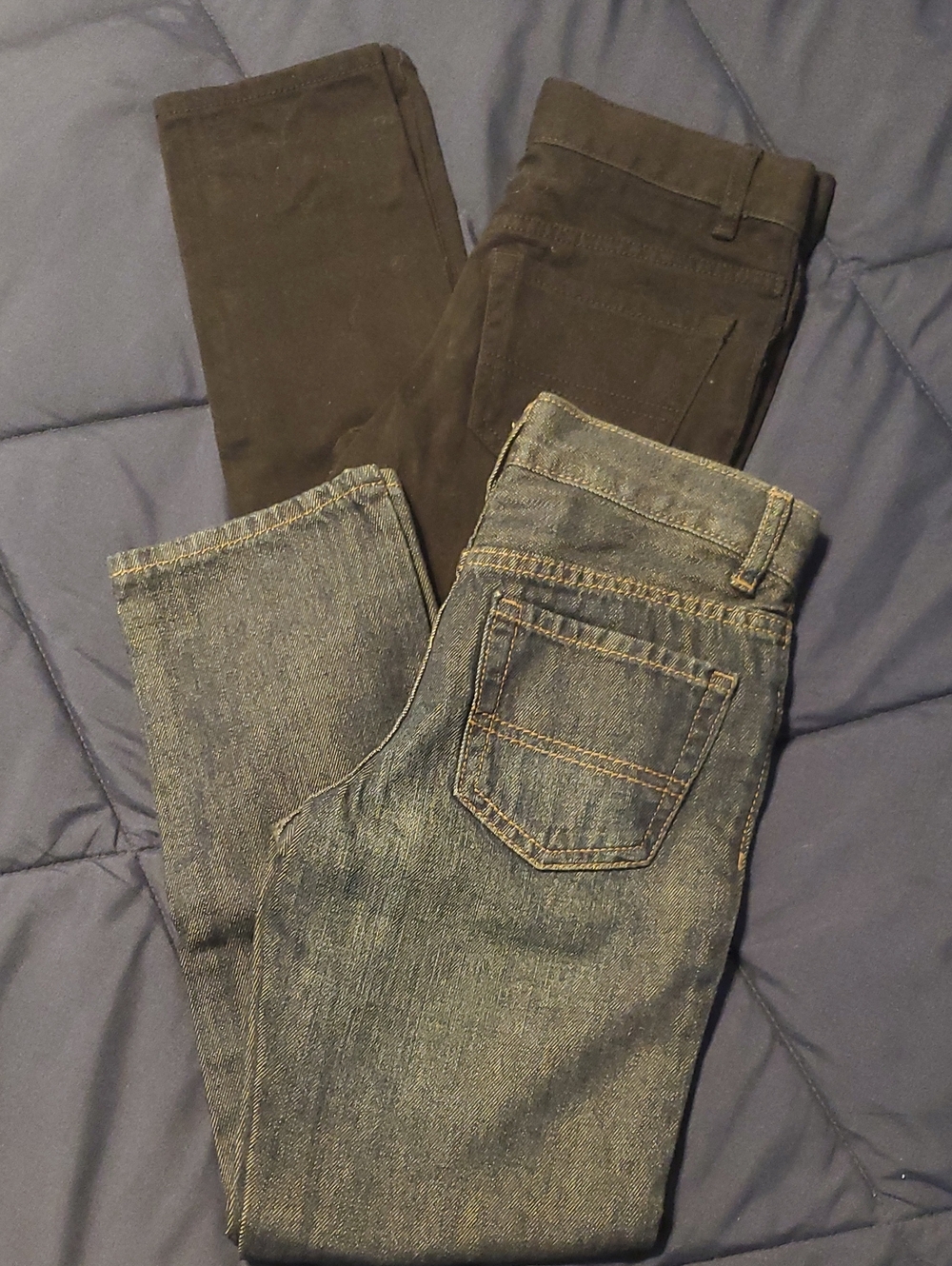 The Children's Place Kids Jeans & Pants - Blue Denim and Black